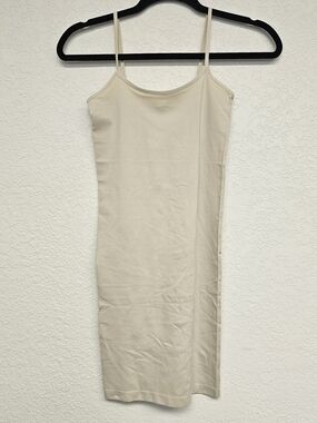 Yelete Cream Slim Slip Chemise